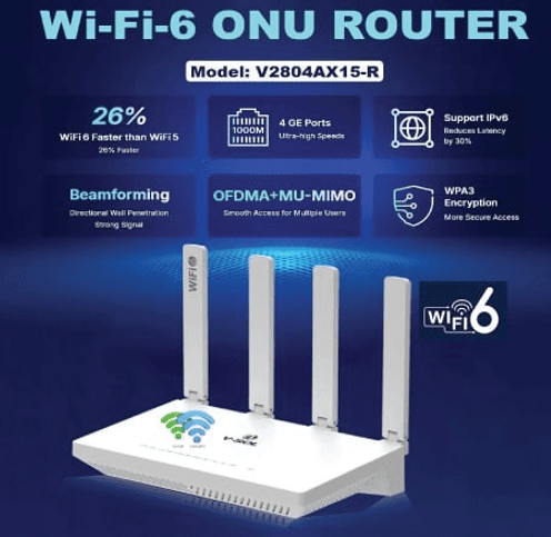 V-SOL AX1500 Wi-Fi 6 ONU Router