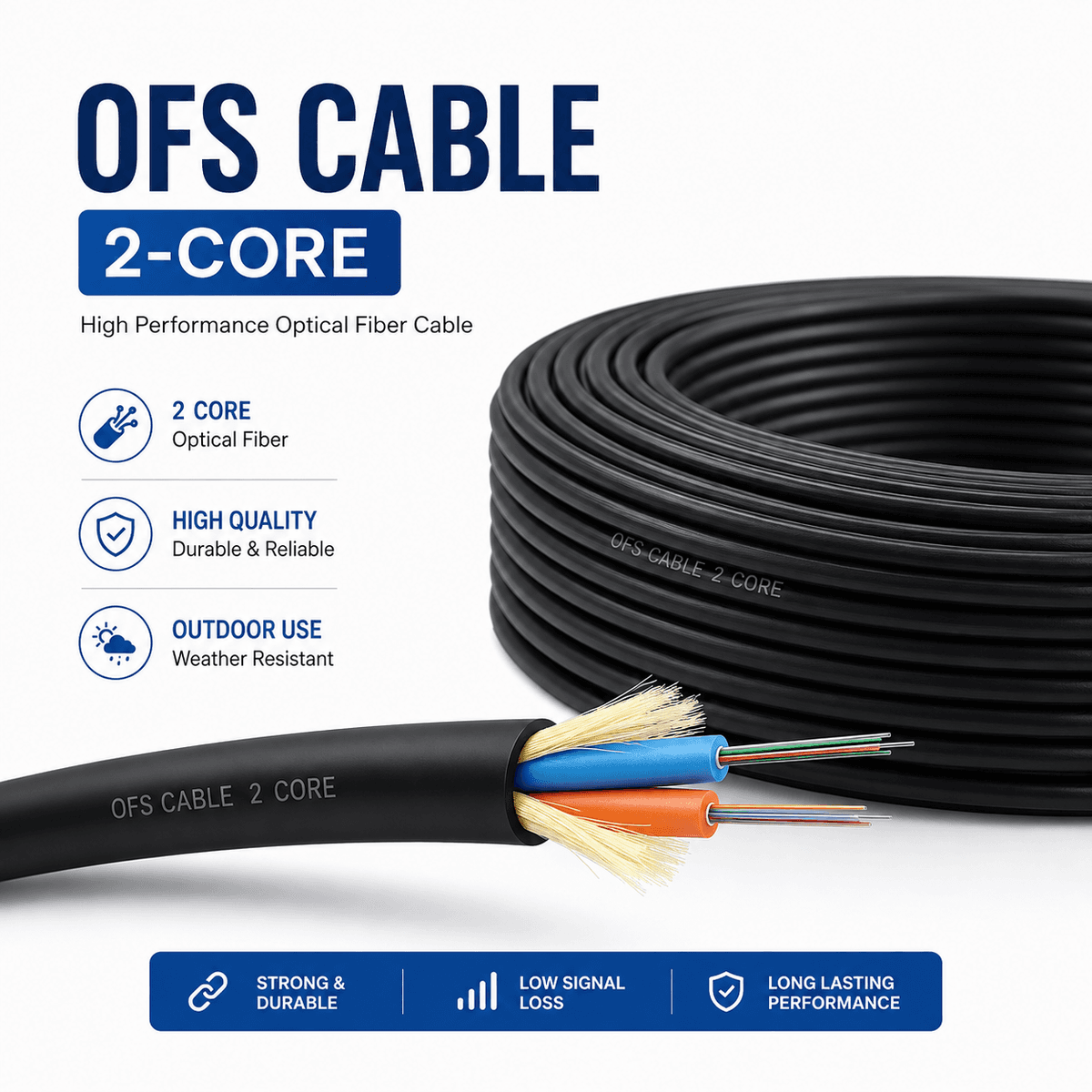 OFS Cable 2-Core 