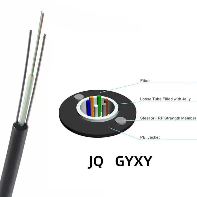 Claron 2-Core Fiber Optic Cable