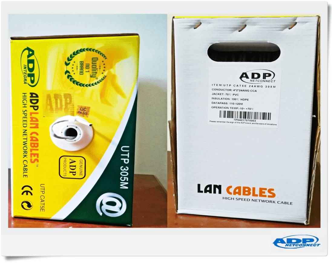 CAT6 UTP Cable 305M Box