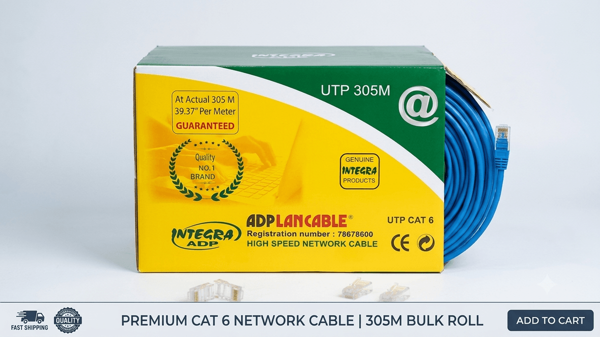 UTP CAT-6 Cable 305M Box